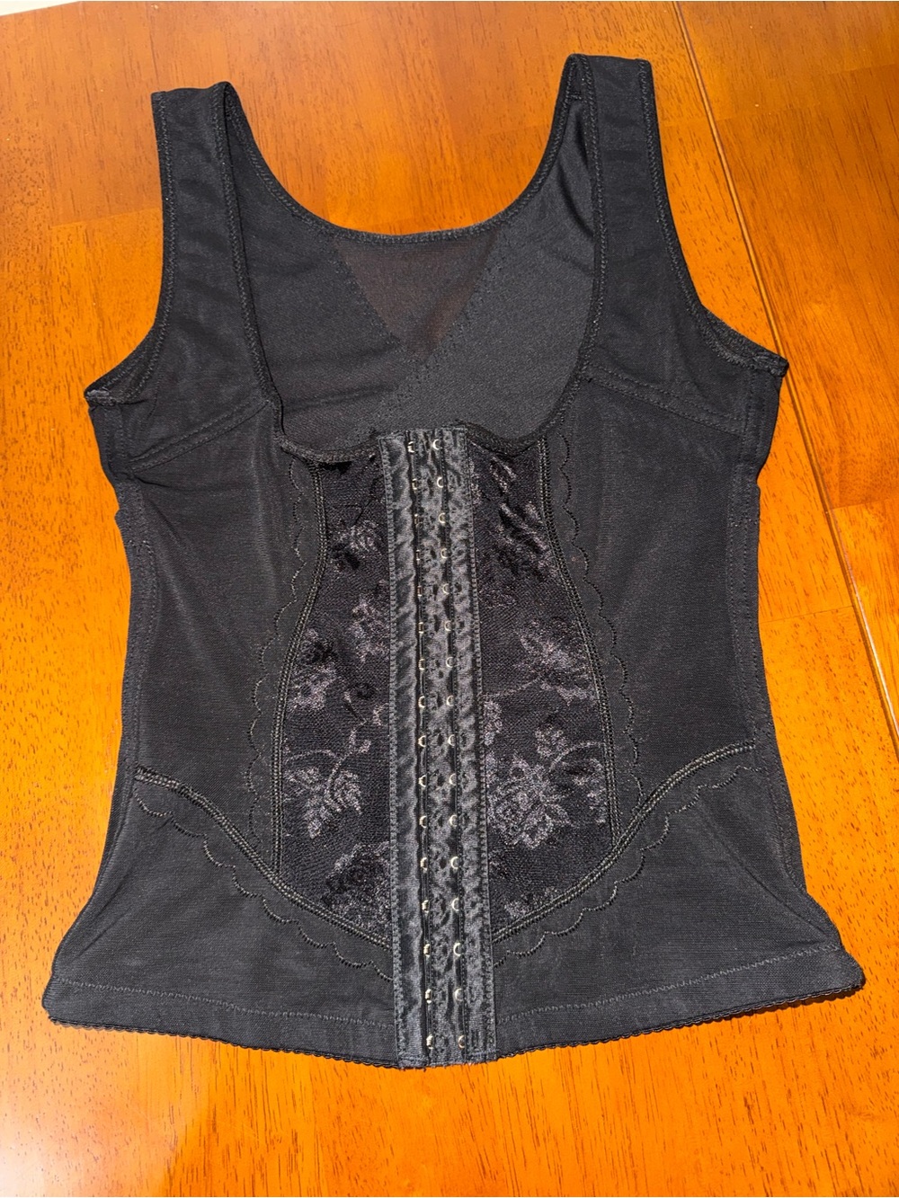 Vintage Valmont Black Corset